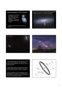 Nuestra galaxia: la Vía Láctea