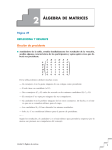 ÁLGEBRA DE MATRICES - Matemáticas Online