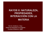 1.- Rayos X Naturaleza Producción - Facultad de Medicina