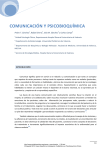 "Comunicación y Psicobioquímica" en pdf