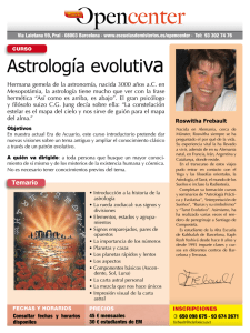 Astrología evolutiva - Escuelas de Misterios