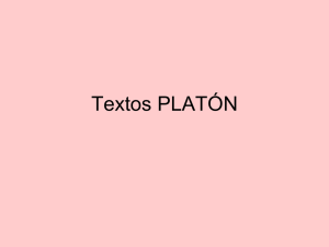 Prácticas textos Platón