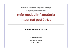 Manual de prevención, diagnóstico y manejo de infección en la EII