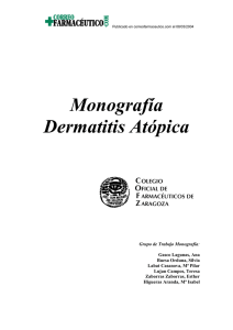Monografía Dermatitis Atópica
