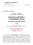 Dialectica historica y compromiso social