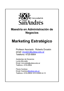 Marketing Estratégico