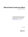 VMware Remote Console para vSphere