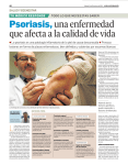 Psoriasis,una enfermedad que afecta a la calidad de vida