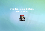 Introducción al Sistema GNU/Linux