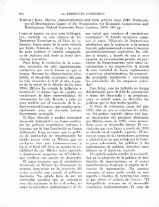 EL TRIMESTRE ECONÓMICO TiMOTHV KlNC. México