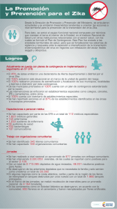 La Promoción y Prevención para el Zika