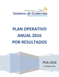 plan operativo anual 2016 por resultados