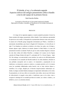 El druida, el rey y la soberanía sagrada Aspectos míticos del antiguo