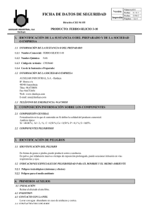 FICHA DE DATOS DE SEGURIDAD