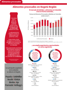 Alimentos Procesados Bogotá 2016