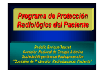 Programa de Protección Radiológica del Paciente