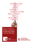 Gestión y Dirección de Marketing Global y Nuevos Mercados
