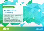 SAP Cloud for Customer