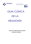 guia clínica de la neumonía