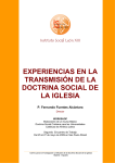 experiencias en la transmisión de la doctrina social de la iglesia