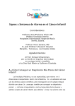 Signos y Sintomas de Alarma en el Cáncer Infantil