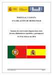 PORTUGAL Y ESPAÑA UNA RELACIÓN DE HERMANDAD