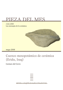 Mayo Cuenco mesopotámico de cerámica
