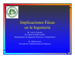 Implicaciones Éticas en la Ingeniería