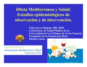 Llu&iacute;s Serra Majem - PAM