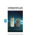 Condensadores de electrónica de potencia. Manual CYDESA