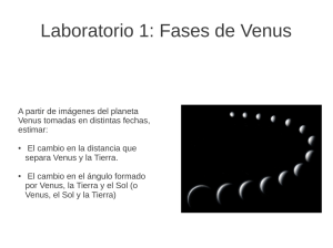 Laboratorio 1: Fases de Venus
