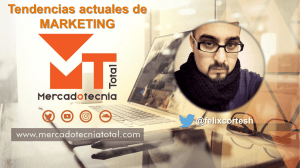 Tendencias de marketing 2016