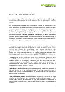 Publicidad Motor de Economía - Asociación Española de Anunciantes