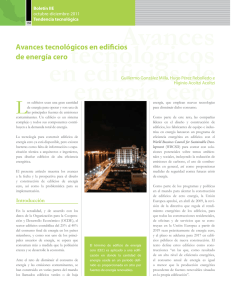 Avances tecnol&oacute;gicos en edificios de energ&iacute;a cero