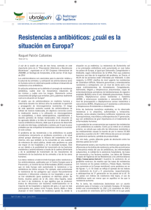 Resistencias a antibióticos: ¿cuál es la situación en Europa? Archivo