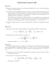 Relatividad General (III)