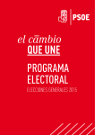 programa electoral generales 2015