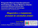 Diagnóstico y tratamiento prenatal de anomalías