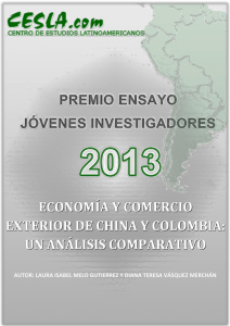 economía y comercio exterior de china y colombia
