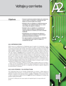 Voltaje y corriente Voltaje y corriente