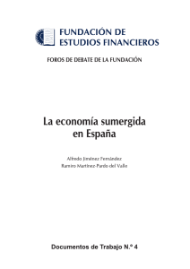La economía sumergida - Instituto Español de Analistas Financieros