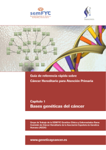 Bases genéticas del cáncer