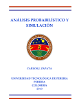 análisis probabilístico y simulación