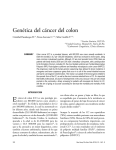 Genética del cáncer del colon - redclinica.cl