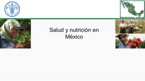 Salud y nutrición en México