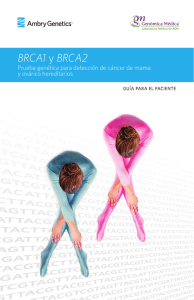 BRCA1 y BRCA2