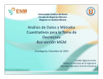Distribución Muestral - ENM-UCN - Universidad Católica del Norte