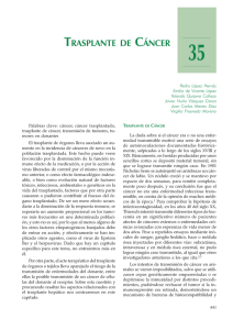 trasplante de cáncer - Cirugía Sanchinarro Cirugia Sanchinarro