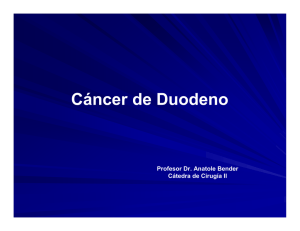 Cáncer de duodeno