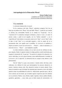 Antropología de la Educación Moral